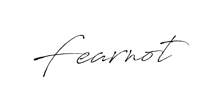 Use a signature maker to create a handwritten signature online. With this signature software, you can design (Antro_Vectra) your own signature for name Fearnot. Fearnot signature style 6 images and pictures png