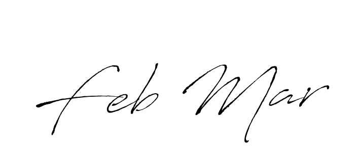 Design your own signature with our free online signature maker. With this signature software, you can create a handwritten (Antro_Vectra) signature for name Feb Mar. Feb Mar signature style 6 images and pictures png