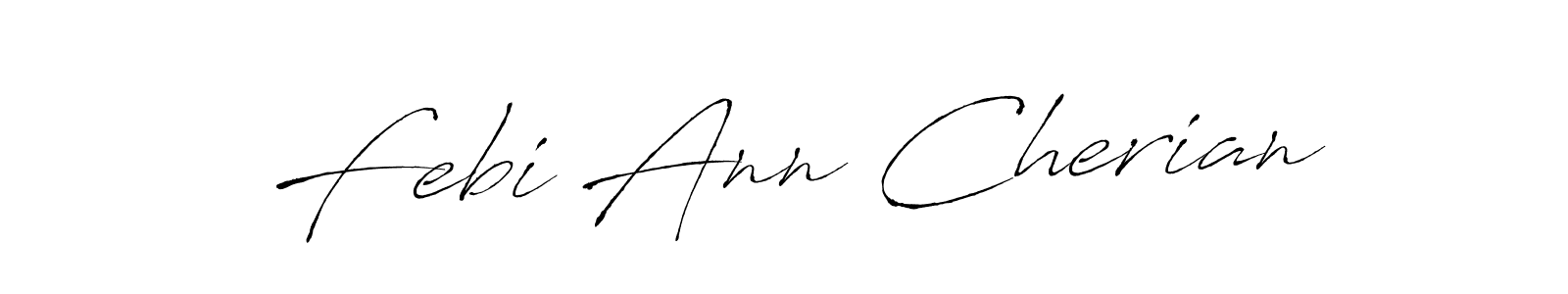 This is the best signature style for the Febi Ann Cherian name. Also you like these signature font (Antro_Vectra). Mix name signature. Febi Ann Cherian signature style 6 images and pictures png