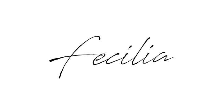 How to make Fecilia signature? Antro_Vectra is a professional autograph style. Create handwritten signature for Fecilia name. Fecilia signature style 6 images and pictures png