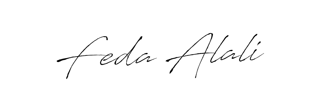 if you are searching for the best signature style for your name Feda Alali. so please give up your signature search. here we have designed multiple signature styles  using Antro_Vectra. Feda Alali signature style 6 images and pictures png