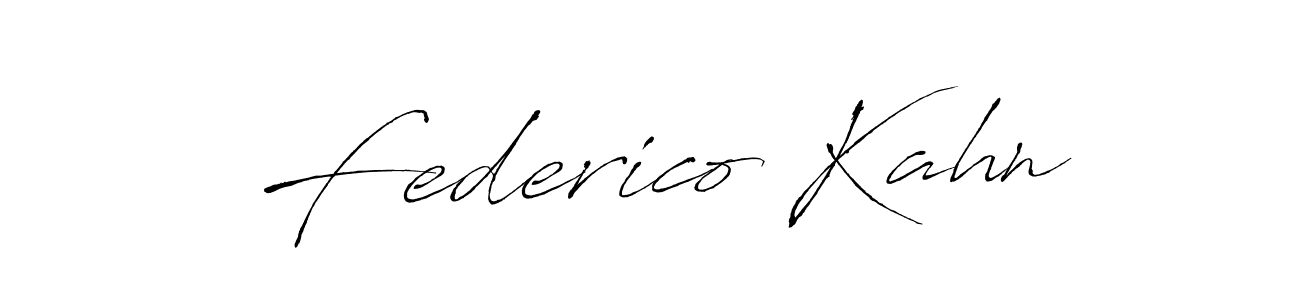 if you are searching for the best signature style for your name Federico Kahn. so please give up your signature search. here we have designed multiple signature styles  using Antro_Vectra. Federico Kahn signature style 6 images and pictures png