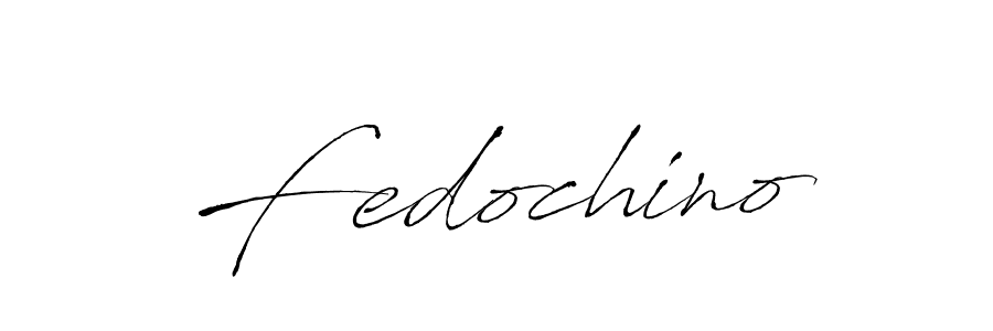 Fedochino stylish signature style. Best Handwritten Sign (Antro_Vectra) for my name. Handwritten Signature Collection Ideas for my name Fedochino. Fedochino signature style 6 images and pictures png