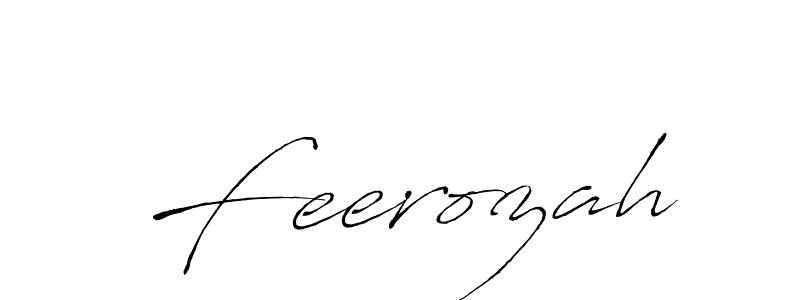 Antro_Vectra is a professional signature style that is perfect for those who want to add a touch of class to their signature. It is also a great choice for those who want to make their signature more unique. Get Feerozah name to fancy signature for free. Feerozah signature style 6 images and pictures png