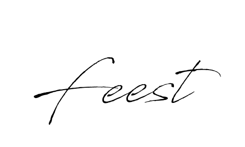 How to make Feest name signature. Use Antro_Vectra style for creating short signs online. This is the latest handwritten sign. Feest signature style 6 images and pictures png