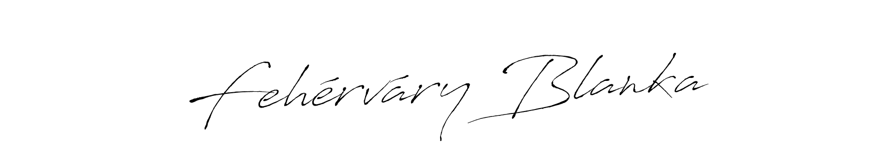 Also we have Fehérváry Blanka name is the best signature style. Create professional handwritten signature collection using Antro_Vectra autograph style. Fehérváry Blanka signature style 6 images and pictures png