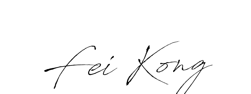 Antro_Vectra is a professional signature style that is perfect for those who want to add a touch of class to their signature. It is also a great choice for those who want to make their signature more unique. Get Fei Kong name to fancy signature for free. Fei Kong signature style 6 images and pictures png