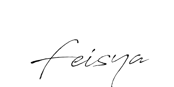 Create a beautiful signature design for name Feisya. With this signature (Antro_Vectra) fonts, you can make a handwritten signature for free. Feisya signature style 6 images and pictures png