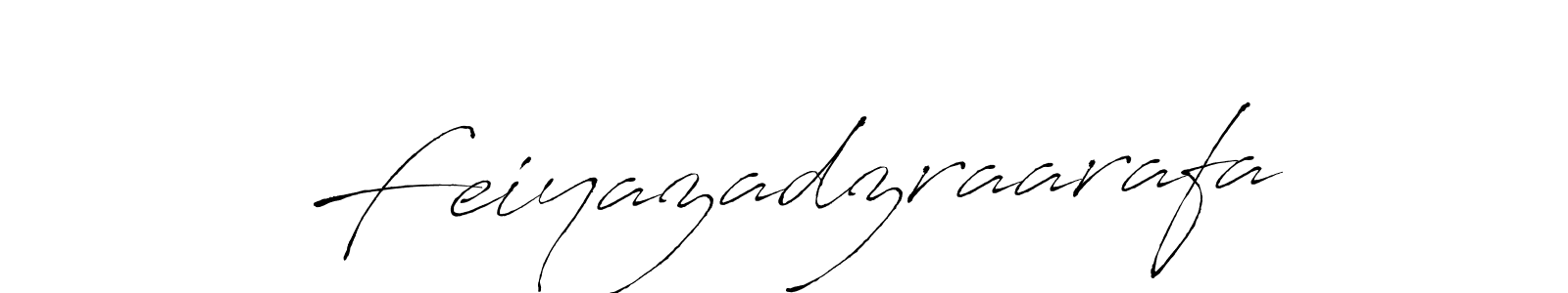 Make a beautiful signature design for name Feiyazadzraarafa. With this signature (Antro_Vectra) style, you can create a handwritten signature for free. Feiyazadzraarafa signature style 6 images and pictures png