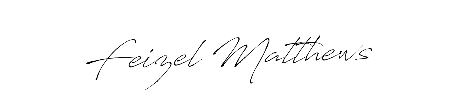 The best way (Antro_Vectra) to make a short signature is to pick only two or three words in your name. The name Feizel Matthews include a total of six letters. For converting this name. Feizel Matthews signature style 6 images and pictures png