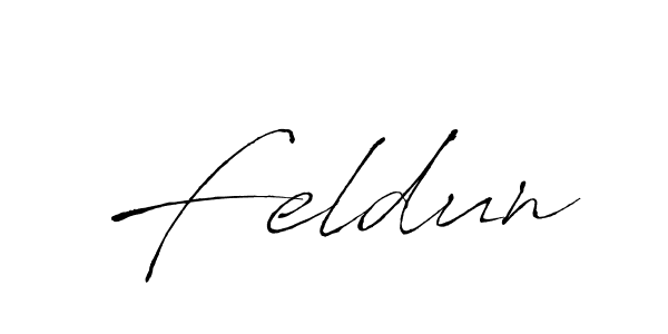 Use a signature maker to create a handwritten signature online. With this signature software, you can design (Antro_Vectra) your own signature for name Feldun. Feldun signature style 6 images and pictures png