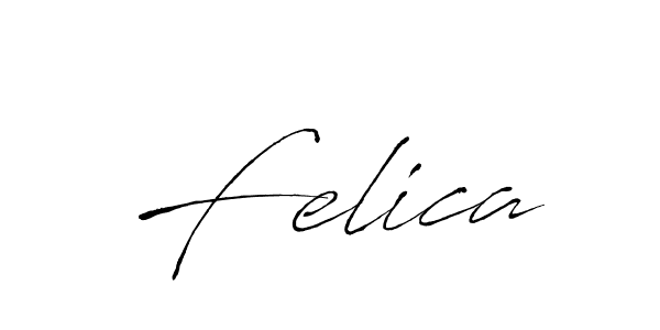 Felica stylish signature style. Best Handwritten Sign (Antro_Vectra) for my name. Handwritten Signature Collection Ideas for my name Felica. Felica signature style 6 images and pictures png