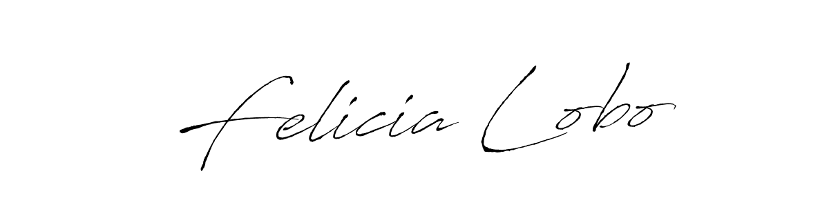 How to make Felicia Lobo signature? Antro_Vectra is a professional autograph style. Create handwritten signature for Felicia Lobo name. Felicia Lobo signature style 6 images and pictures png