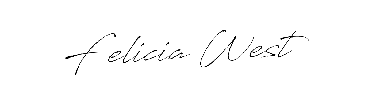 Also we have Felicia West name is the best signature style. Create professional handwritten signature collection using Antro_Vectra autograph style. Felicia West signature style 6 images and pictures png