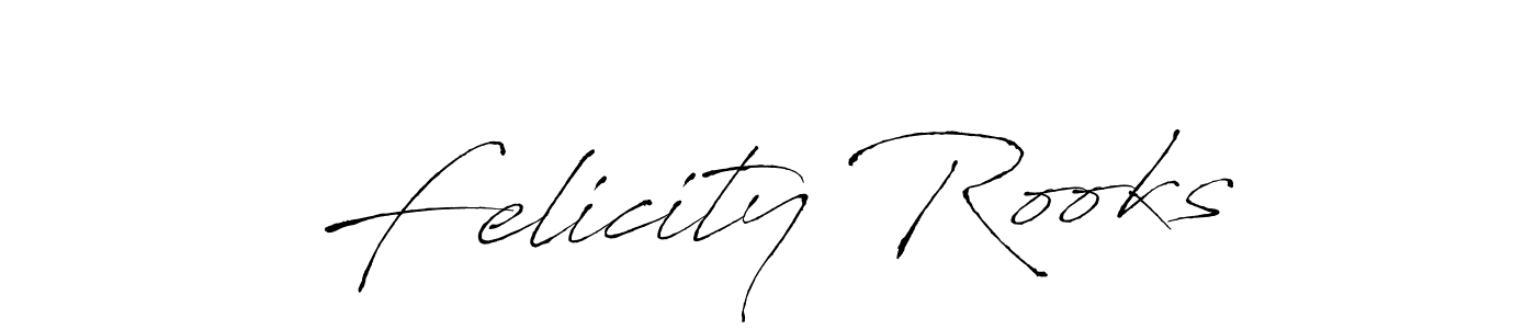 How to make Felicity Rooks name signature. Use Antro_Vectra style for creating short signs online. This is the latest handwritten sign. Felicity Rooks signature style 6 images and pictures png