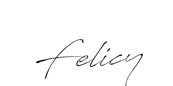 Create a beautiful signature design for name Felicy. With this signature (Antro_Vectra) fonts, you can make a handwritten signature for free. Felicy signature style 6 images and pictures png