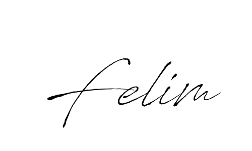 How to make Felim name signature. Use Antro_Vectra style for creating short signs online. This is the latest handwritten sign. Felim signature style 6 images and pictures png