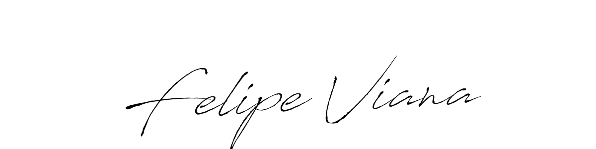 Make a beautiful signature design for name Felipe Viana. With this signature (Antro_Vectra) style, you can create a handwritten signature for free. Felipe Viana signature style 6 images and pictures png