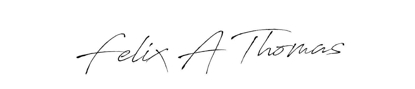 You should practise on your own different ways (Antro_Vectra) to write your name (Felix A Thomas) in signature. don't let someone else do it for you. Felix A Thomas signature style 6 images and pictures png