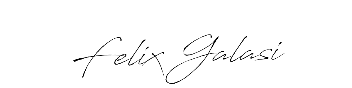 You should practise on your own different ways (Antro_Vectra) to write your name (Felix Galasi) in signature. don't let someone else do it for you. Felix Galasi signature style 6 images and pictures png