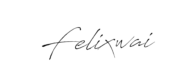 How to make Felixwai name signature. Use Antro_Vectra style for creating short signs online. This is the latest handwritten sign. Felixwai signature style 6 images and pictures png