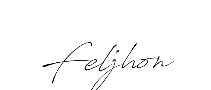 This is the best signature style for the Feljhon name. Also you like these signature font (Antro_Vectra). Mix name signature. Feljhon signature style 6 images and pictures png