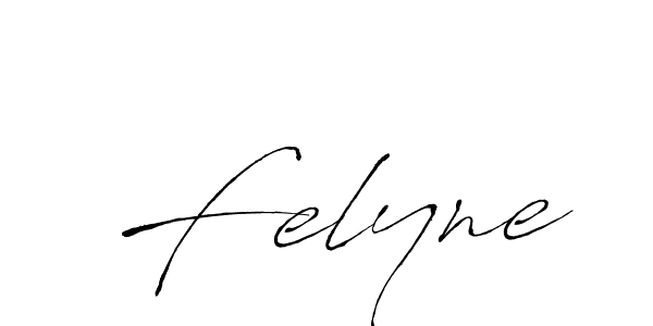 Use a signature maker to create a handwritten signature online. With this signature software, you can design (Antro_Vectra) your own signature for name Felyne. Felyne signature style 6 images and pictures png