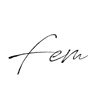 Antro_Vectra is a professional signature style that is perfect for those who want to add a touch of class to their signature. It is also a great choice for those who want to make their signature more unique. Get Fem name to fancy signature for free. Fem signature style 6 images and pictures png