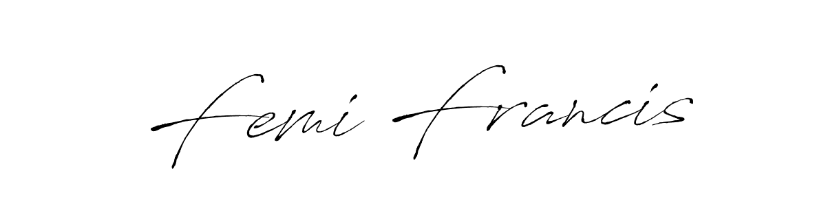 Make a short Femi Francis signature style. Manage your documents anywhere anytime using Antro_Vectra. Create and add eSignatures, submit forms, share and send files easily. Femi Francis signature style 6 images and pictures png