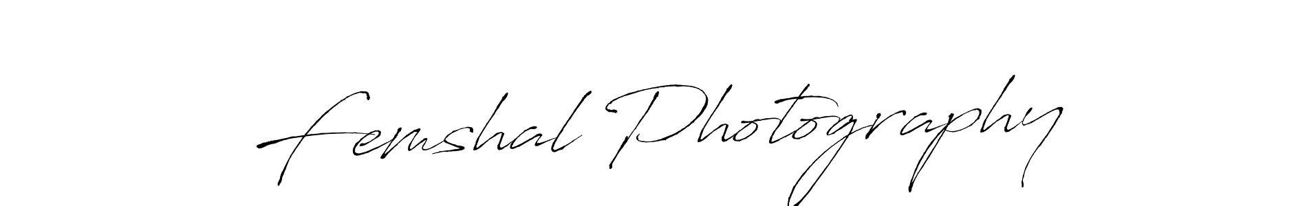 Also we have Femshal Photography name is the best signature style. Create professional handwritten signature collection using Antro_Vectra autograph style. Femshal Photography signature style 6 images and pictures png