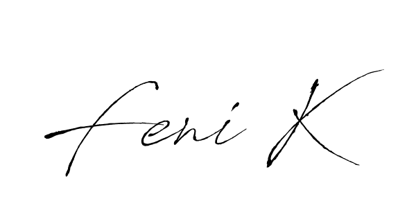 How to Draw Feni K signature style? Antro_Vectra is a latest design signature styles for name Feni K. Feni K signature style 6 images and pictures png