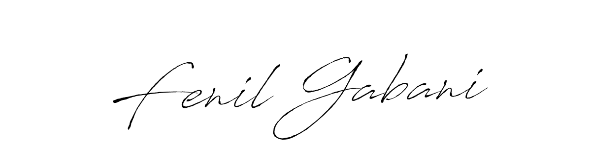 You should practise on your own different ways (Antro_Vectra) to write your name (Fenil Gabani) in signature. don't let someone else do it for you. Fenil Gabani signature style 6 images and pictures png