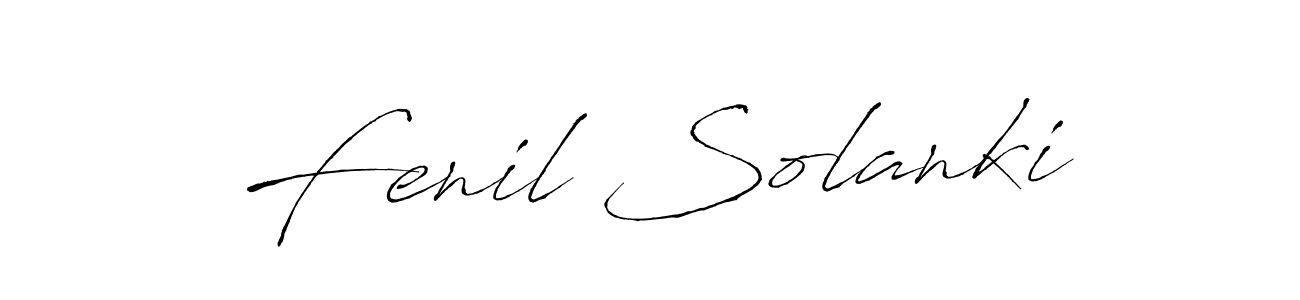 Similarly Antro_Vectra is the best handwritten signature design. Signature creator online .You can use it as an online autograph creator for name Fenil Solanki. Fenil Solanki signature style 6 images and pictures png