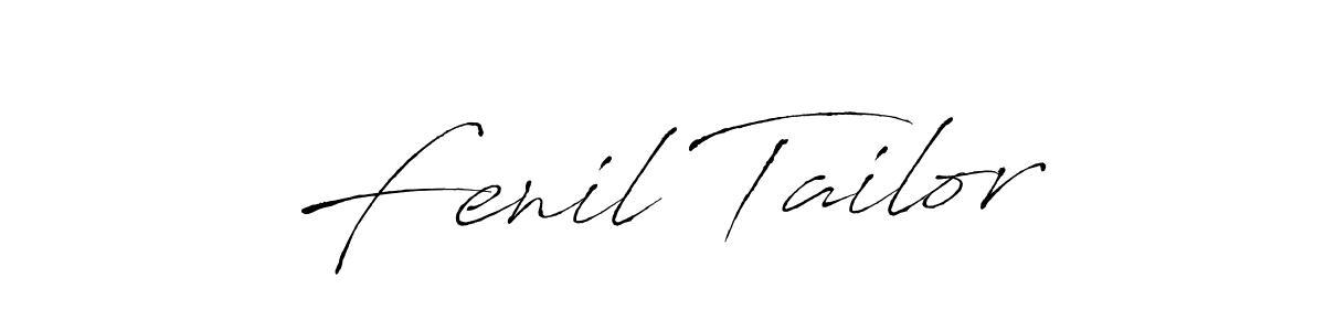 How to Draw Fenil Tailor signature style? Antro_Vectra is a latest design signature styles for name Fenil Tailor. Fenil Tailor signature style 6 images and pictures png