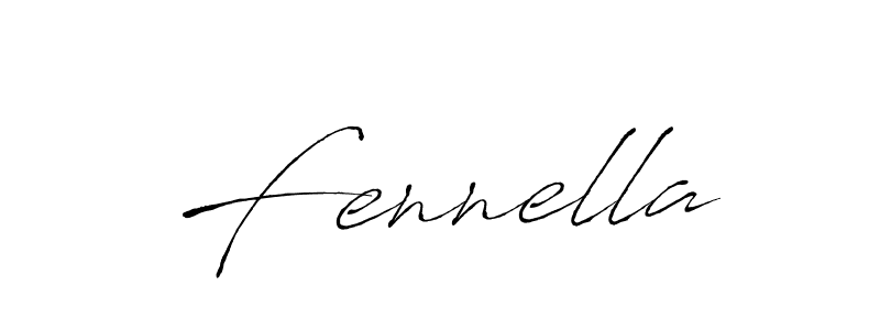 You should practise on your own different ways (Antro_Vectra) to write your name (Fennella) in signature. don't let someone else do it for you. Fennella signature style 6 images and pictures png