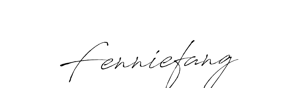 You should practise on your own different ways (Antro_Vectra) to write your name (Fenniefang) in signature. don't let someone else do it for you. Fenniefang signature style 6 images and pictures png