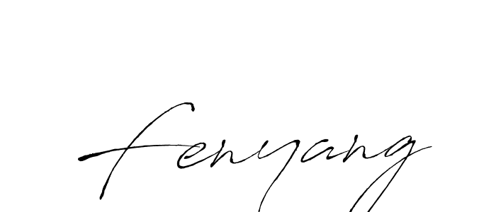 Fenyang stylish signature style. Best Handwritten Sign (Antro_Vectra) for my name. Handwritten Signature Collection Ideas for my name Fenyang. Fenyang signature style 6 images and pictures png