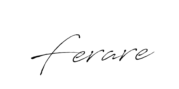 Also You can easily find your signature by using the search form. We will create Ferare name handwritten signature images for you free of cost using Antro_Vectra sign style. Ferare signature style 6 images and pictures png