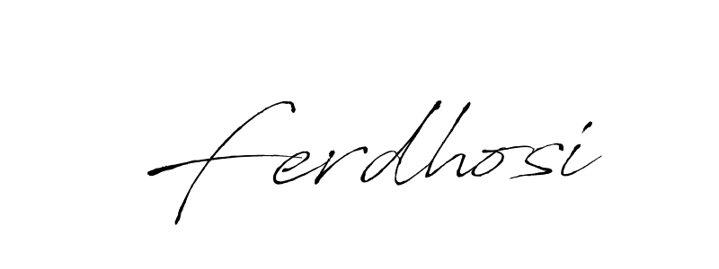 You can use this online signature creator to create a handwritten signature for the name Ferdhosi. This is the best online autograph maker. Ferdhosi signature style 6 images and pictures png