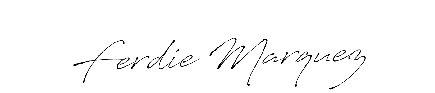 The best way (Antro_Vectra) to make a short signature is to pick only two or three words in your name. The name Ferdie Marquez include a total of six letters. For converting this name. Ferdie Marquez signature style 6 images and pictures png