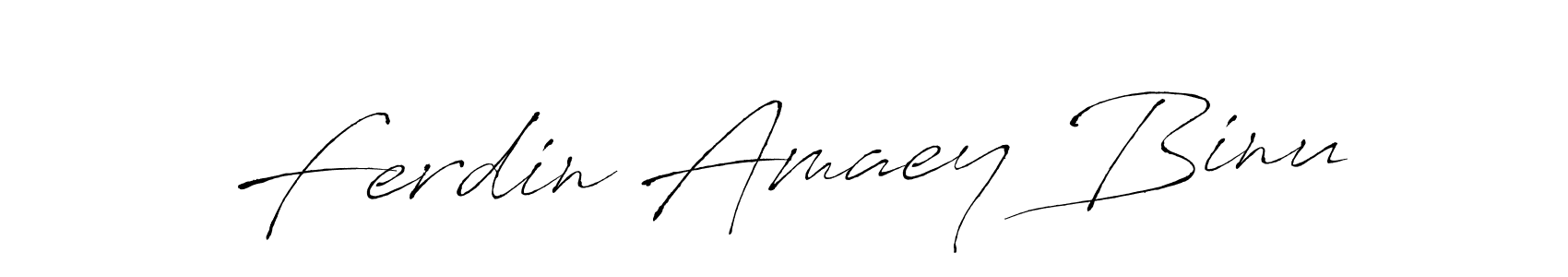 The best way (Antro_Vectra) to make a short signature is to pick only two or three words in your name. The name Ferdin Amaey Binu include a total of six letters. For converting this name. Ferdin Amaey Binu signature style 6 images and pictures png