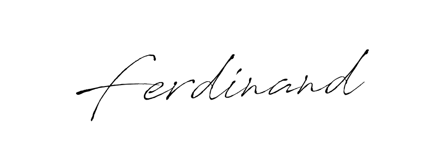 How to make Ferdinand name signature. Use Antro_Vectra style for creating short signs online. This is the latest handwritten sign. Ferdinand signature style 6 images and pictures png