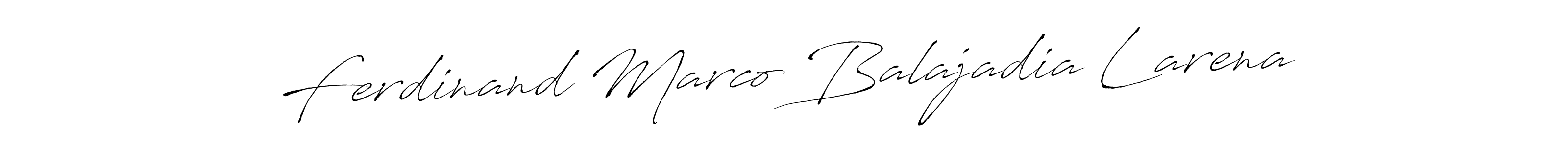 The best way (Antro_Vectra) to make a short signature is to pick only two or three words in your name. The name Ferdinand Marco Balajadia Larena include a total of six letters. For converting this name. Ferdinand Marco Balajadia Larena signature style 6 images and pictures png