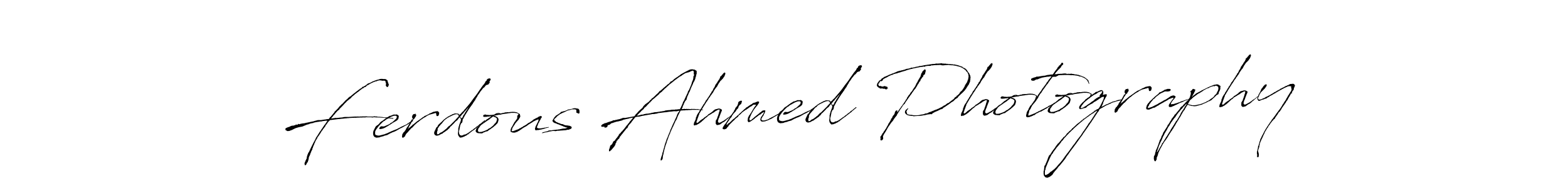 This is the best signature style for the Ferdous Ahmed Photography name. Also you like these signature font (Antro_Vectra). Mix name signature. Ferdous Ahmed Photography signature style 6 images and pictures png