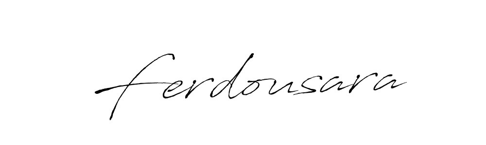 if you are searching for the best signature style for your name Ferdousara. so please give up your signature search. here we have designed multiple signature styles  using Antro_Vectra. Ferdousara signature style 6 images and pictures png