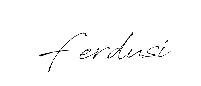 Ferdusi stylish signature style. Best Handwritten Sign (Antro_Vectra) for my name. Handwritten Signature Collection Ideas for my name Ferdusi. Ferdusi signature style 6 images and pictures png