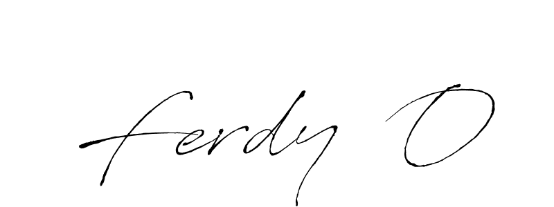 Ferdy  O stylish signature style. Best Handwritten Sign (Antro_Vectra) for my name. Handwritten Signature Collection Ideas for my name Ferdy  O. Ferdy  O signature style 6 images and pictures png