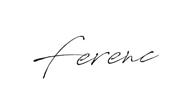 Use a signature maker to create a handwritten signature online. With this signature software, you can design (Antro_Vectra) your own signature for name Ferenc. Ferenc signature style 6 images and pictures png
