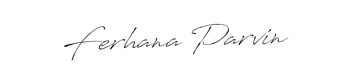 The best way (Antro_Vectra) to make a short signature is to pick only two or three words in your name. The name Ferhana Parvin include a total of six letters. For converting this name. Ferhana Parvin signature style 6 images and pictures png