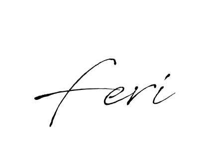 Also we have Feri name is the best signature style. Create professional handwritten signature collection using Antro_Vectra autograph style. Feri signature style 6 images and pictures png